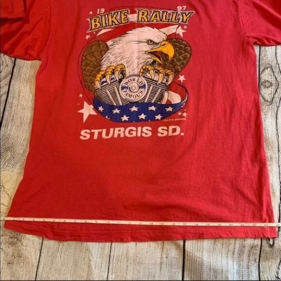 Trendy Vintage Sturgis Graphic Motorcycle Tee - Picture 9 of 14